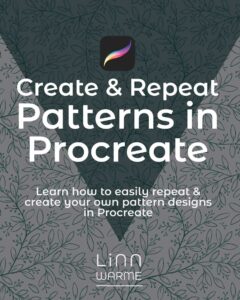 Create patterns in Procreate