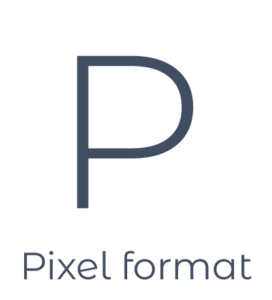 Pixel format