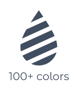 100+ colors